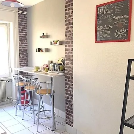 Apartament L'appart Bleu - Lumineux F3 Gare/centre Miluza